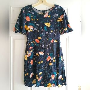 Old Navy floral flutter Sleeve Sundress